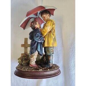 Rare 2003 Retired "Mama Says Share" Umbrella Figurine DEMDACO Kathy A. Fincher